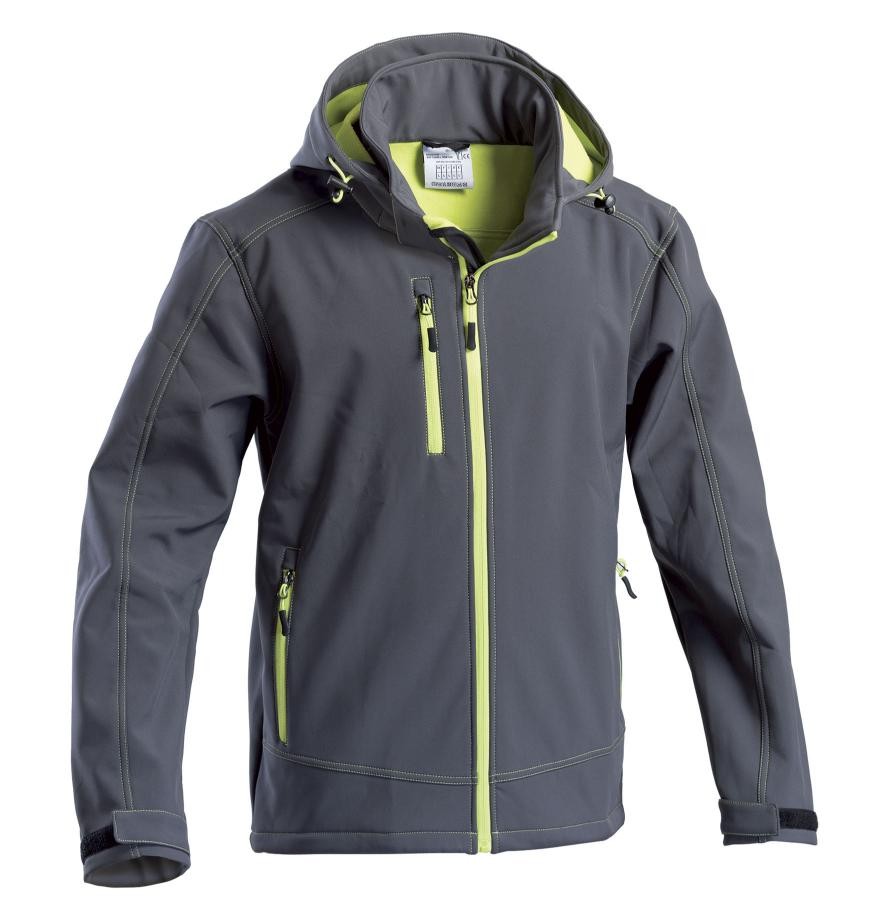 Giacca da Lavoro Multitasche Softshell Impermeabile con Capuccio Norton P&P Loyal GGXEV 417