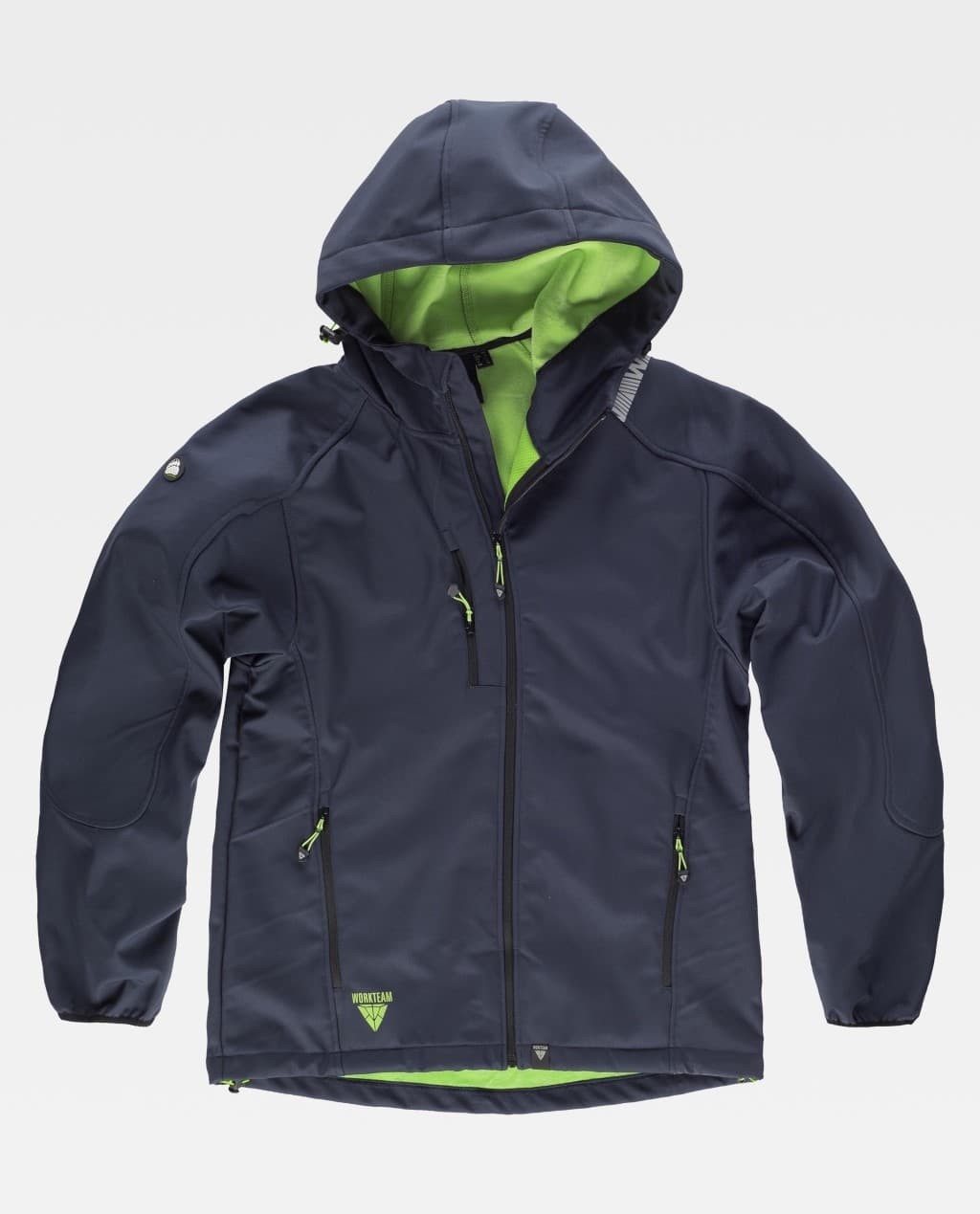 Giacca da Lavoro Workteam Workshell Cappuccio Uomo S9499