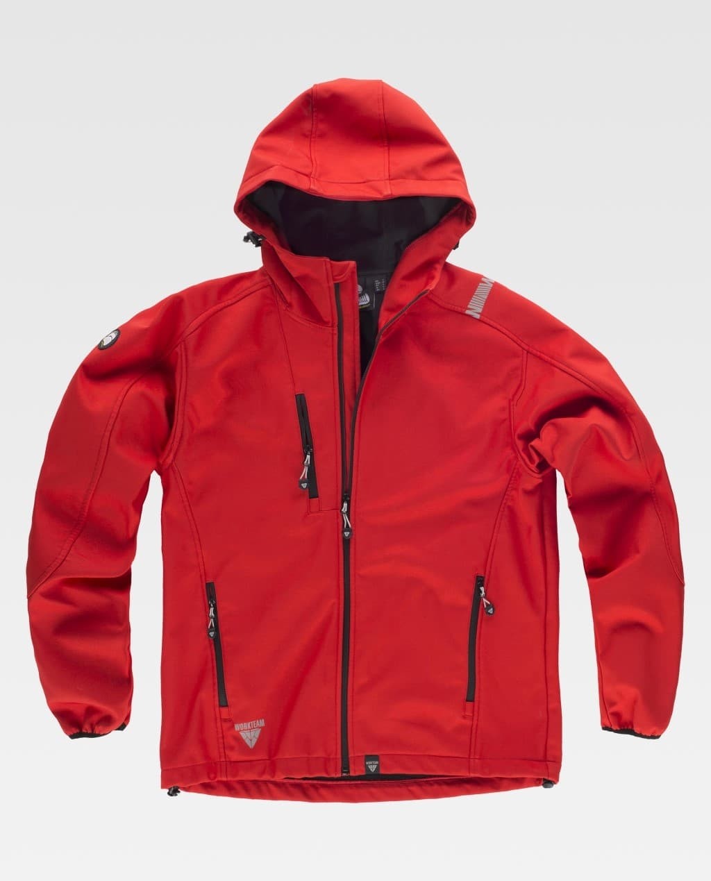 Giacca da Lavoro Workteam Workshell Cappuccio Uomo S9499