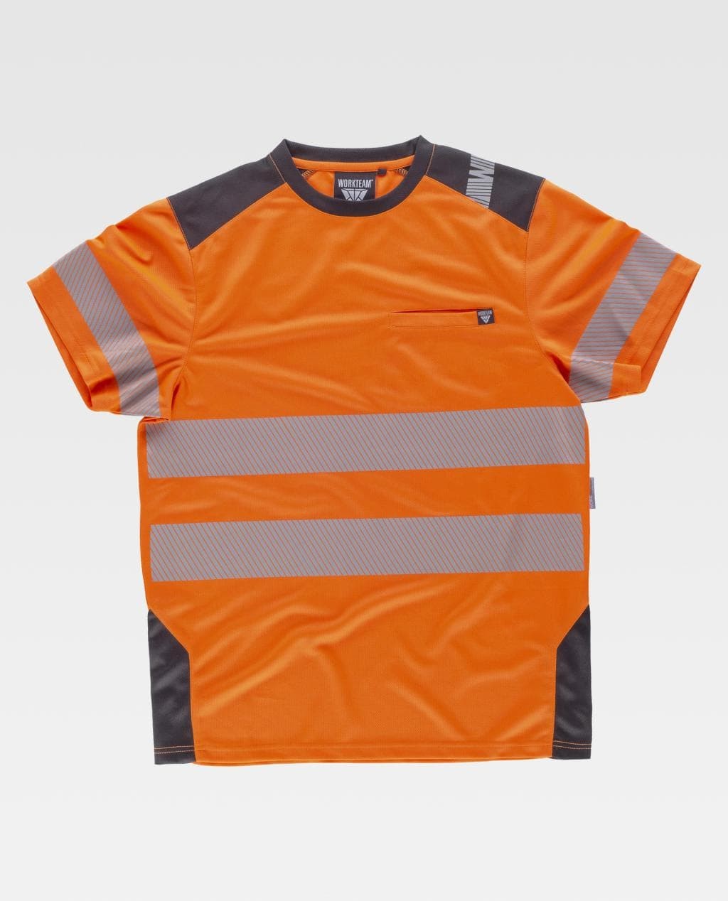 T-shirt da Lavoro Manica Corta Alta Visibilit� C9241 - Workteam