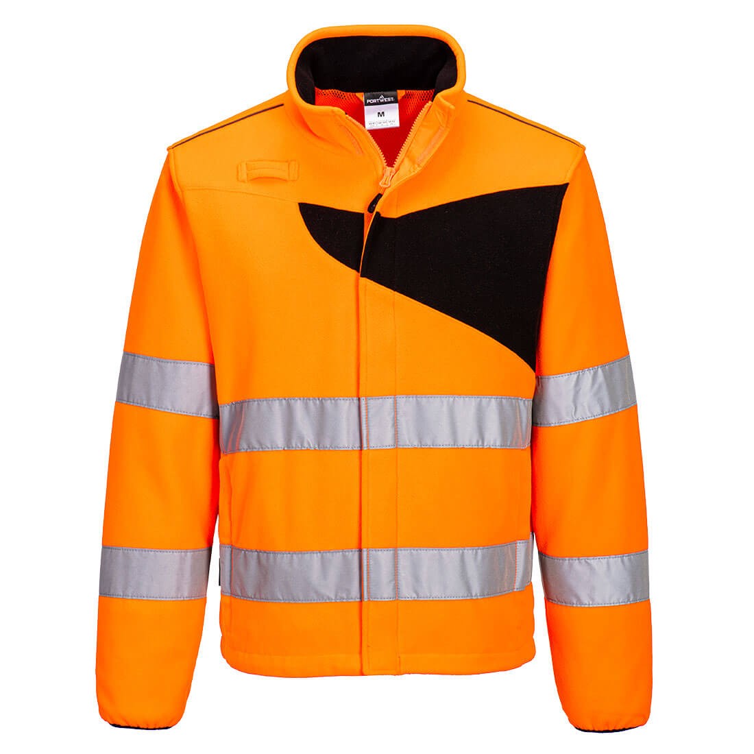 Giacca in Pile da Lavoro Alta Visibilit� Multitasche Metalfree Portwest PW274