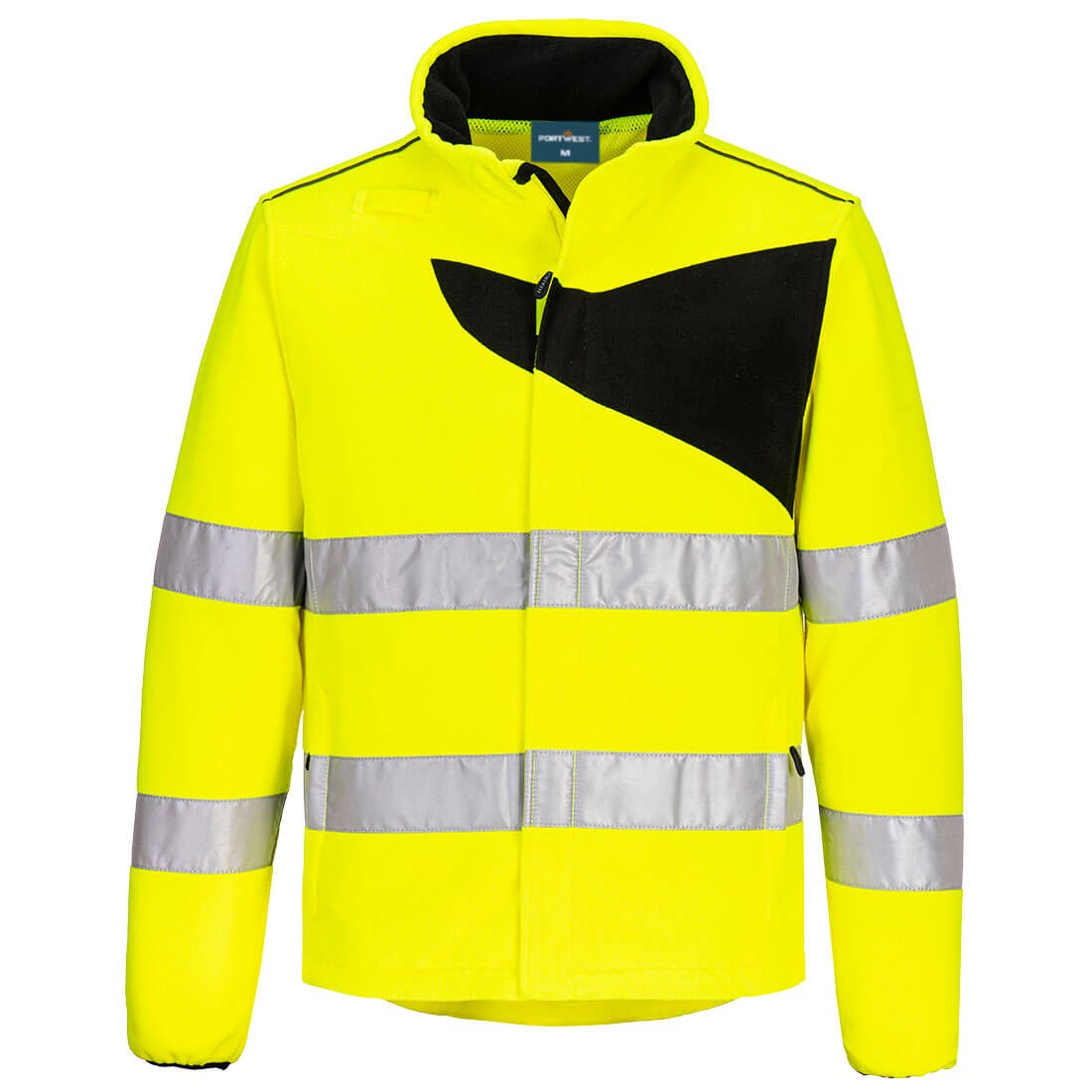 Giacca in Pile da Lavoro Alta Visibilit� Multitasche Metalfree Portwest PW274