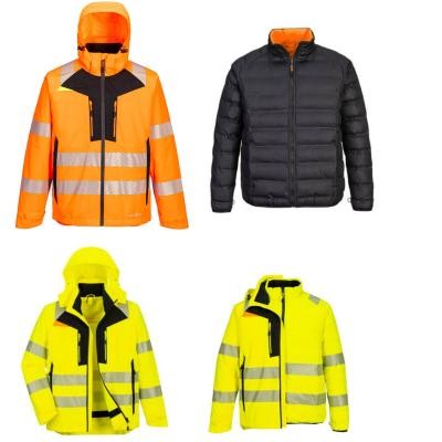 Giacca da Lavoro Alta Visibilit� Impermeabile 4 in 1 Portwest DX466