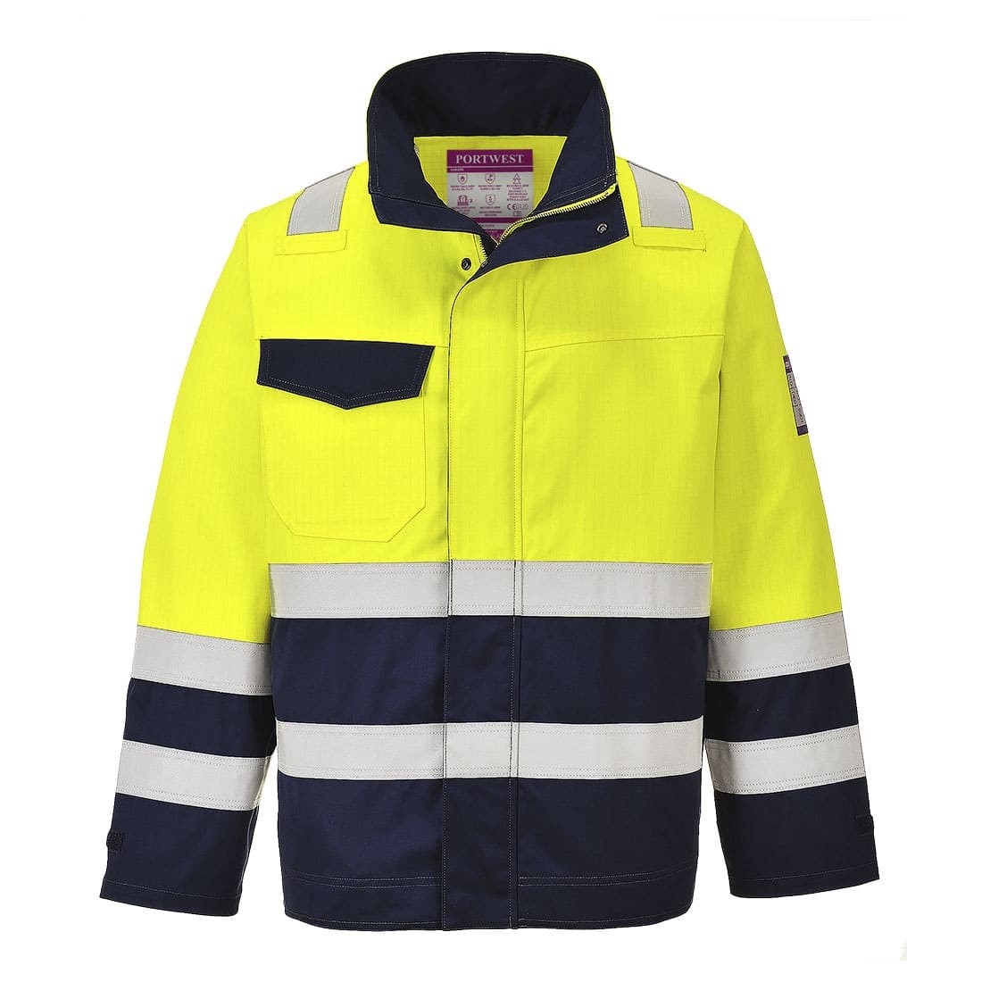 Giacca Modaflame Ignifuga Antistatica Alta Visibilita Portwest MV25