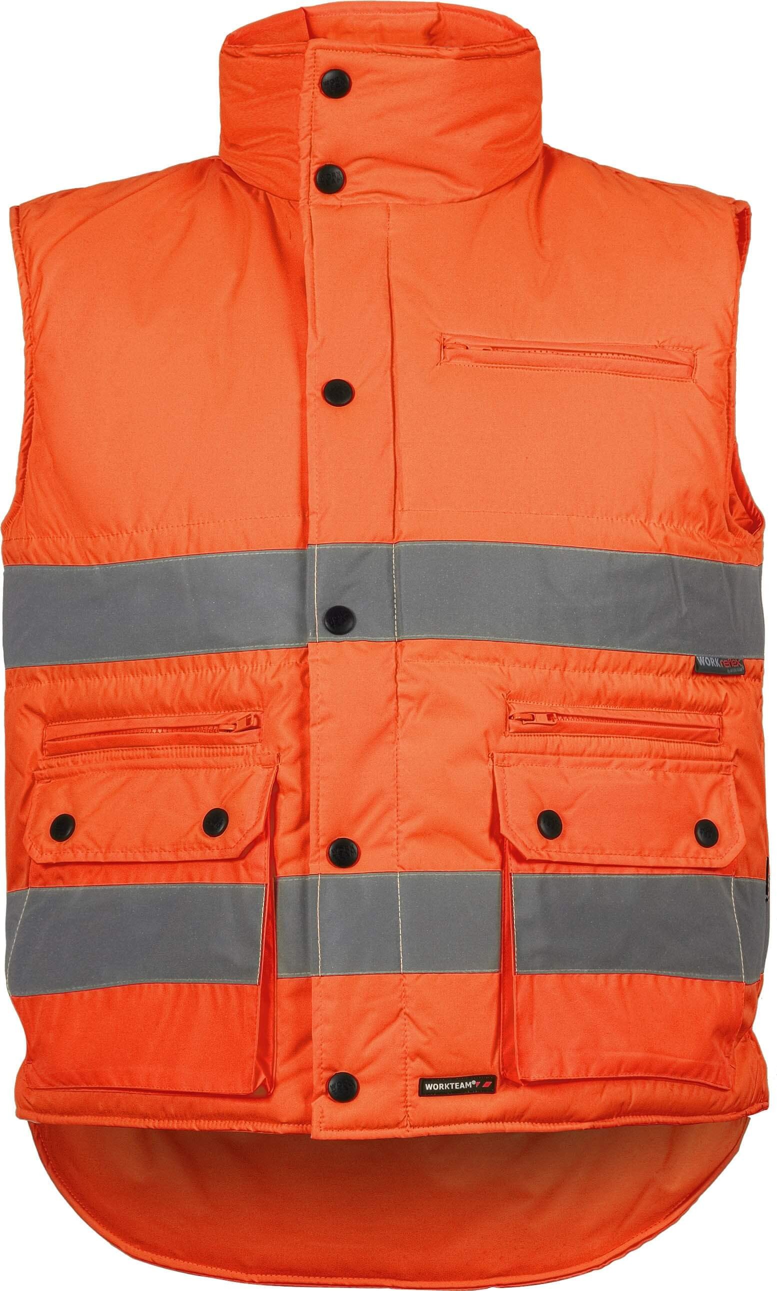 Gilet Alta Visibilit� in Poliestere 100% Imbottito - Workteam C3209