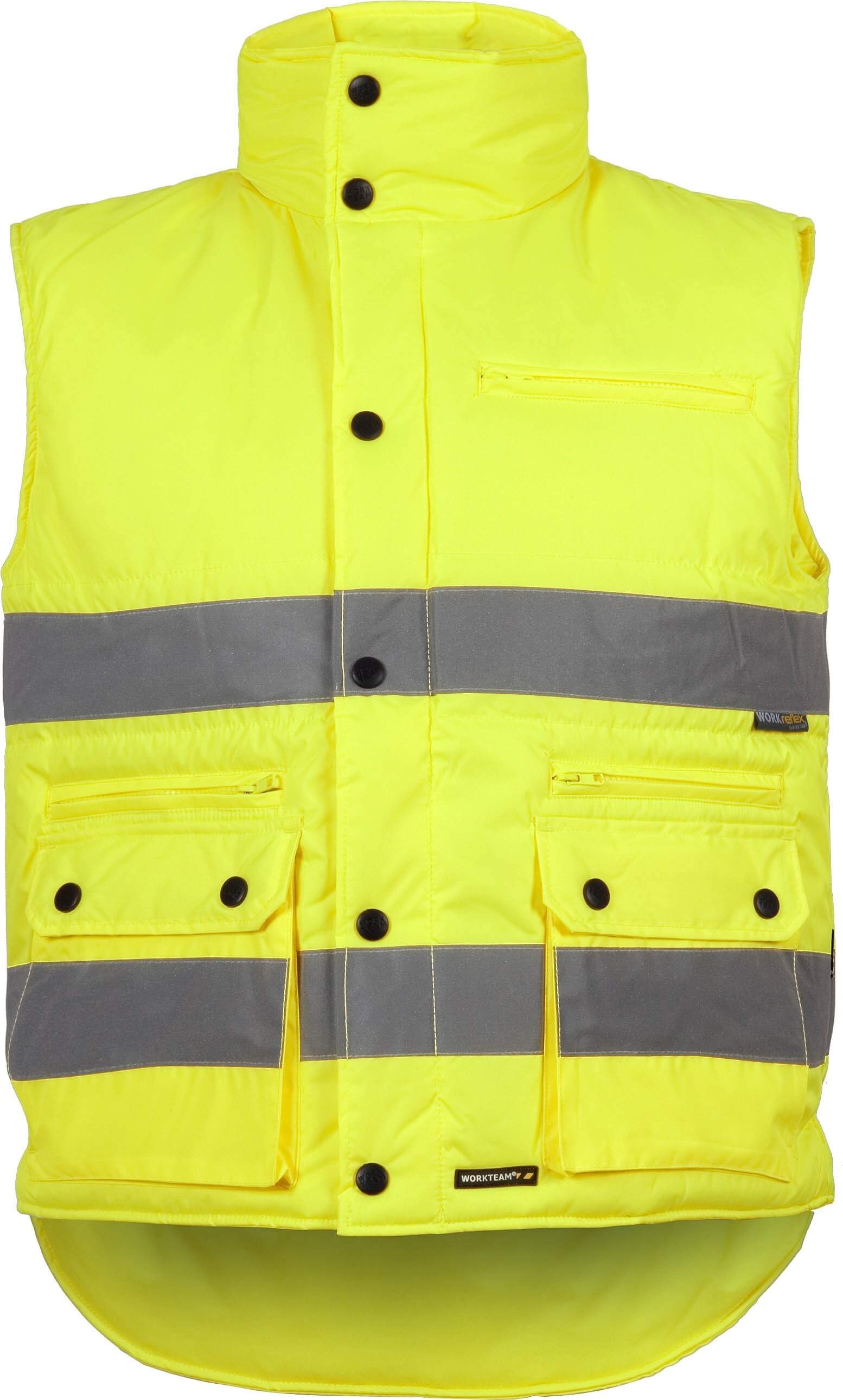 Gilet Alta Visibilit� in Poliestere 100% Imbottito - Workteam C3209