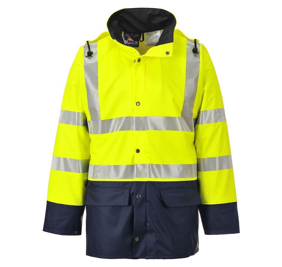 Giacca da Lavoro Bicolore Sealtex Ultra sfoderata ad Alta Visibilit� Portwest S496