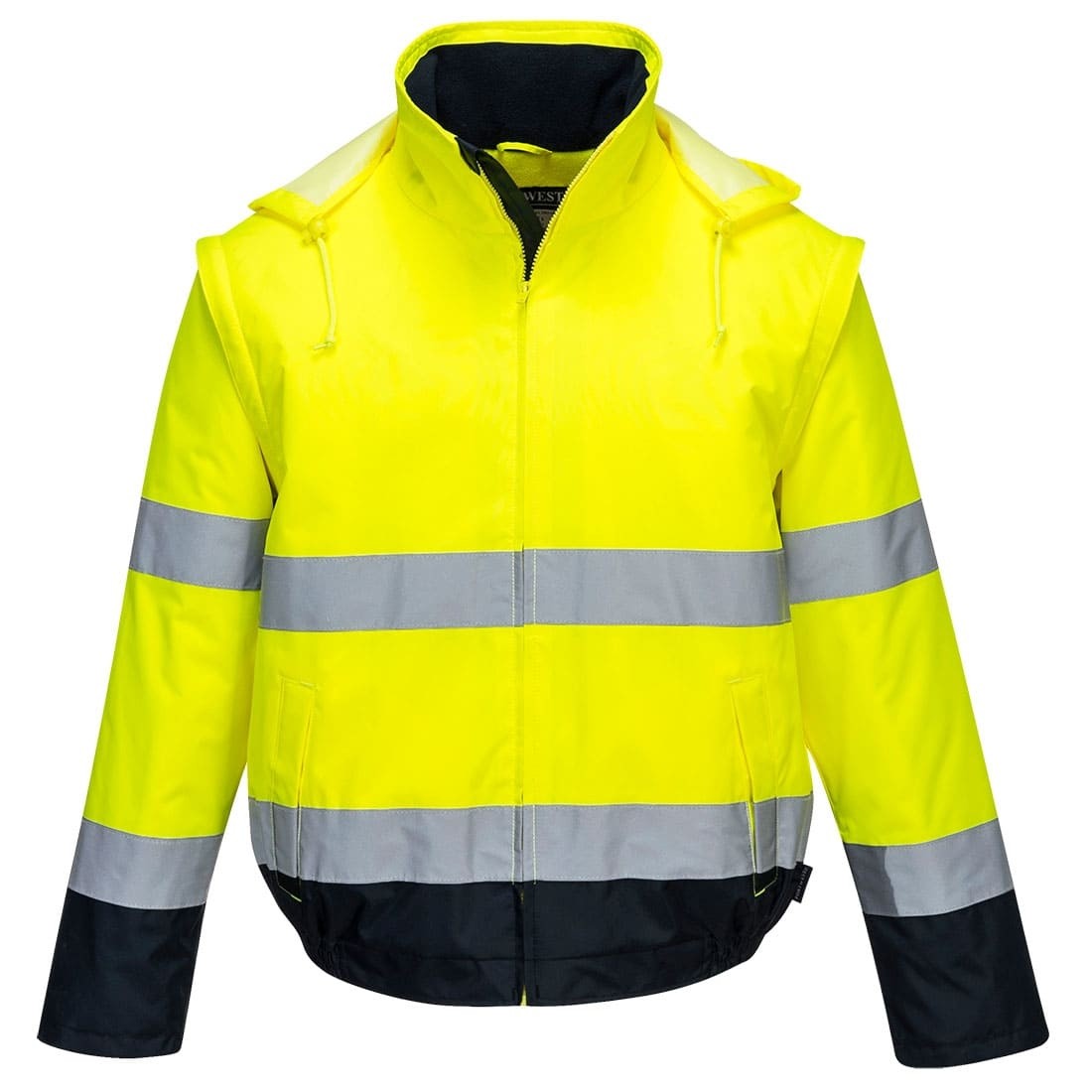 Giacca da Lavoro Essential Impermeabile Alta Visibilit� 2 in 1 Portwest C464