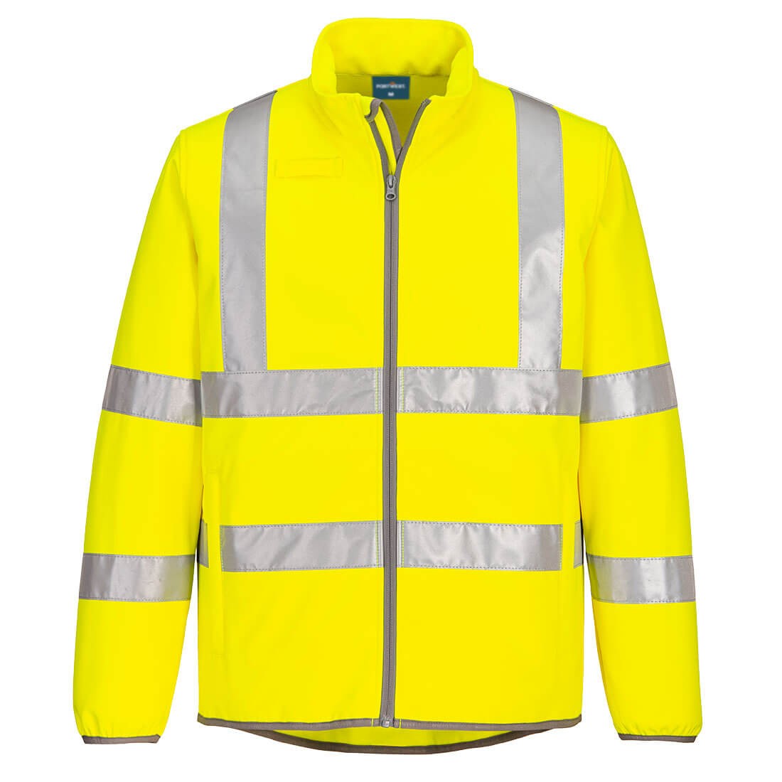 Giacca da Lavoro Alta Visibilit� Multitasche Antivento Impermeabile Softshell Portwest EC24