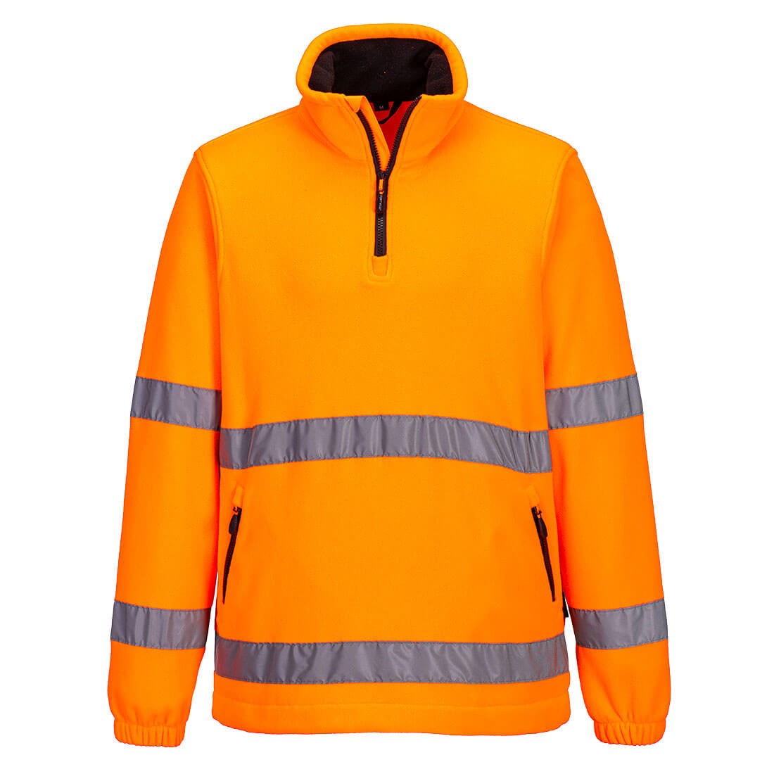 Giacca in Pile da Lavoro Alta Visibilit� Mezza Zip Portwest F302