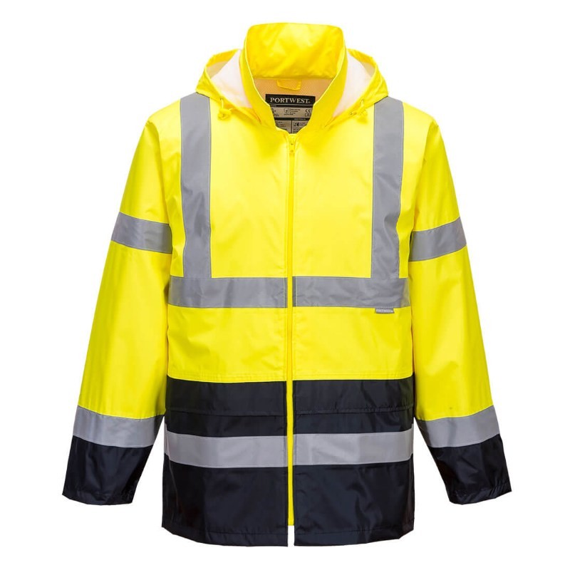 Giacca da Lavoro Classic Bicolore - Impermeabile Alta Visibilit� Portwest H443