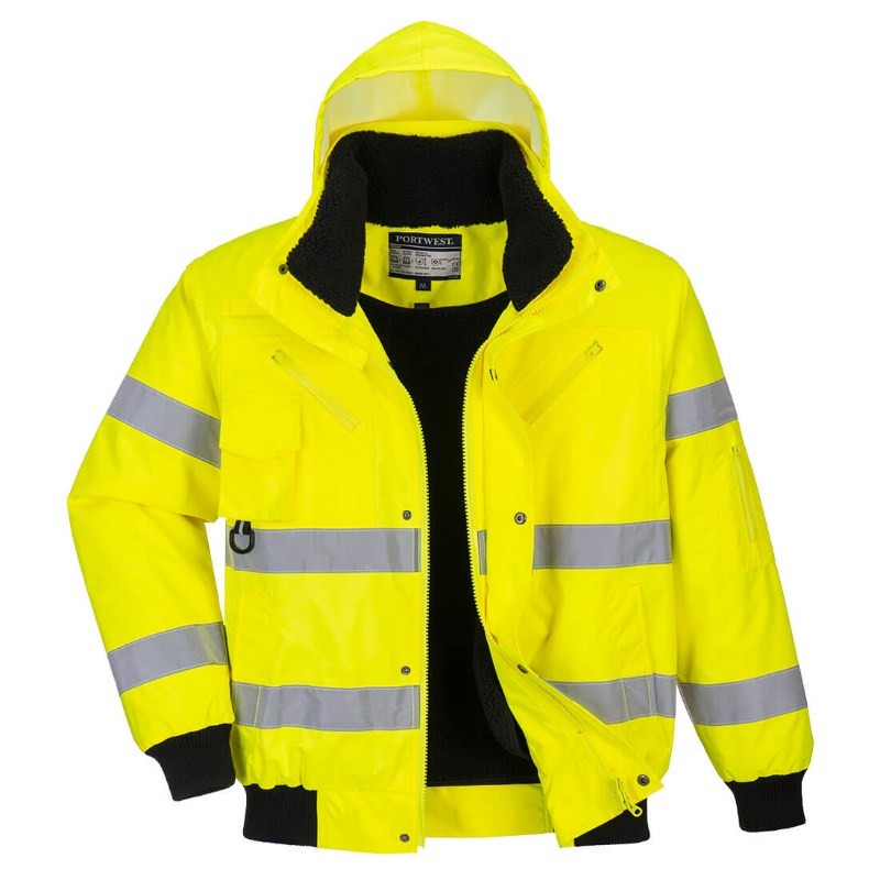 Giacca da Lavoro 3 in 1 ad Alta Visibilit� Portwest C467
