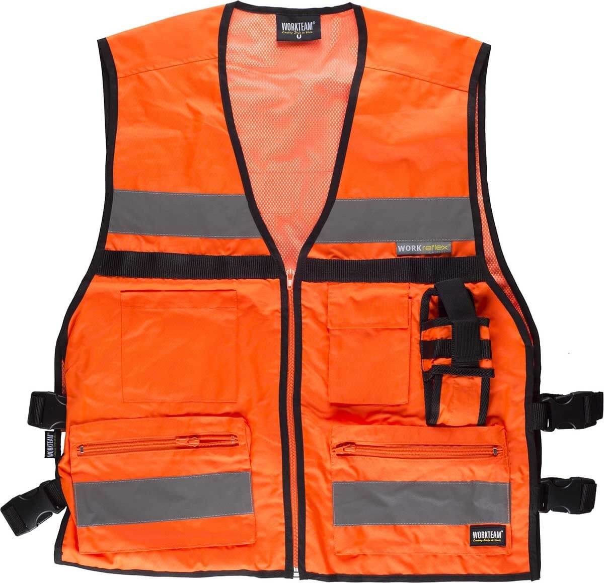 GILET Da lavoro Combi ALTA VISIBILITA' WorkTeam - Disponibile in 5 Colori