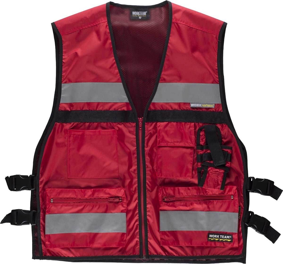 GILET Da lavoro Combi ALTA VISIBILITA' WorkTeam - Disponibile in 5 Colori