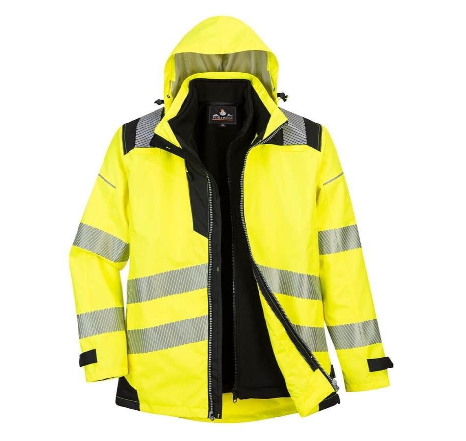 Giacca da Lavoro 3 in 1 PW3 ad Alta Visibilit� Portwest PW365