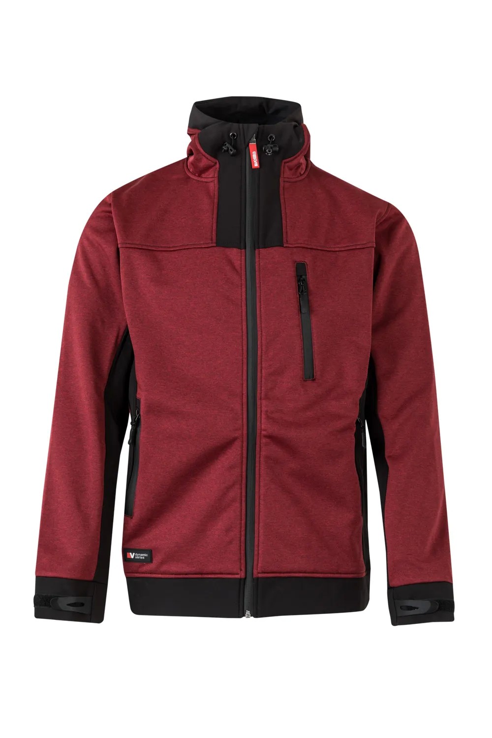 Giacca zip lunga con cappuccio da Lavoro Softshell Multitasche Velilla 206007