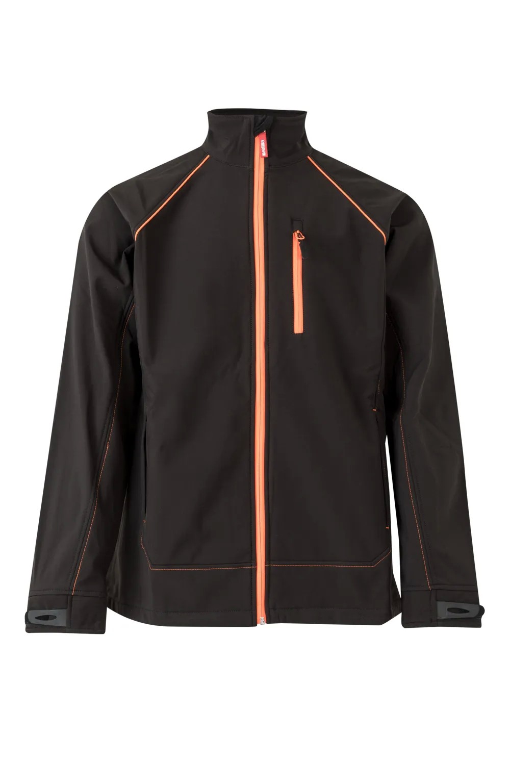 Giacca zip lunga bicolore da Lavoro Softshell Stretch Multitasche Velilla 206001
