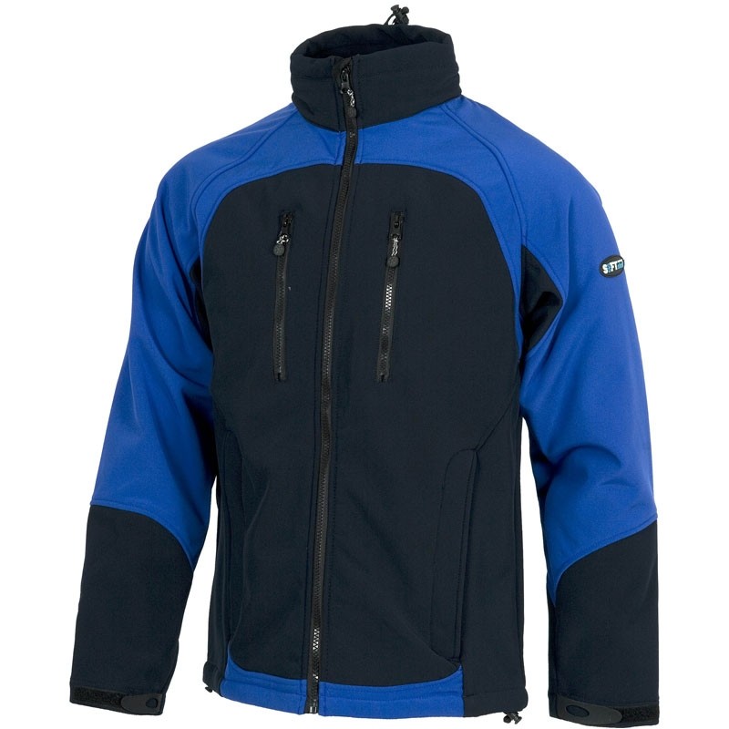 Giacca Workshell multitasche combinata con giromanica regolabile - Workteam