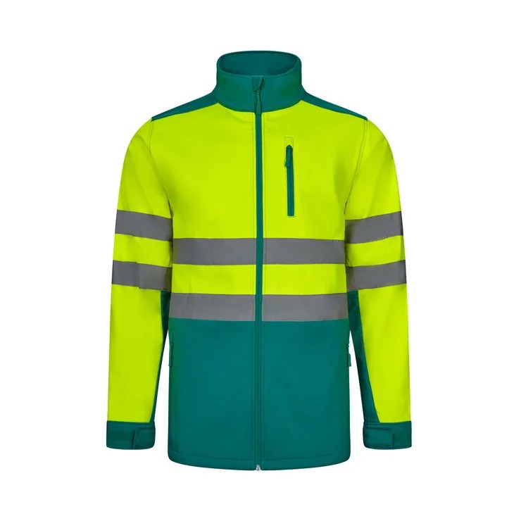 Giacca da Lavoro Alta Visibilit� Multitasche Softshell Stretch Velilla 306006