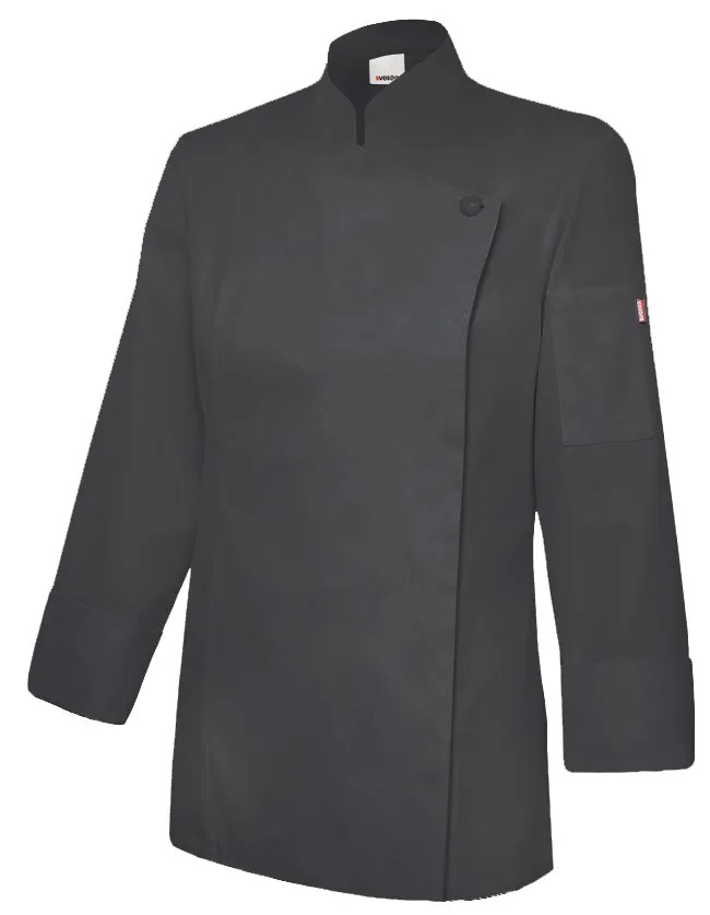 Giacca coreana Cuoco da Lavoro con zip Velilla Lady 405203TC