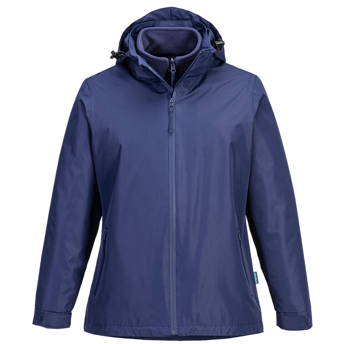 Giacca da Lavoro Multitasche Impermeabile Antivento con Cappuccio Portwest S574