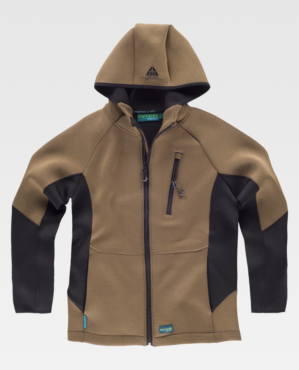 Giacca da Lavoro con Cappuccio Zip WF2605 - Workteam