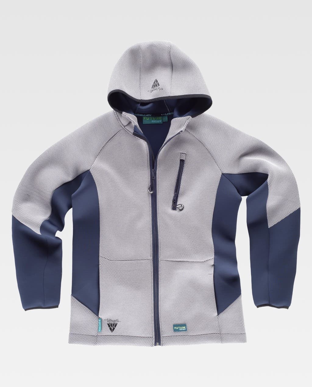 Giacca da Lavoro con Cappuccio Zip WF2605 - Workteam