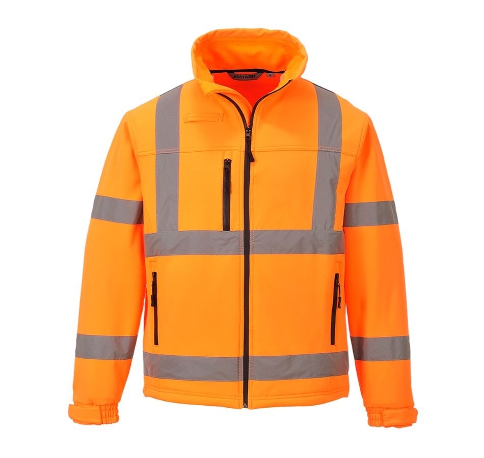 Giacca da Lavoro Softshell Elasticizzata Classic ad Alta Visibilit� Portwest S424