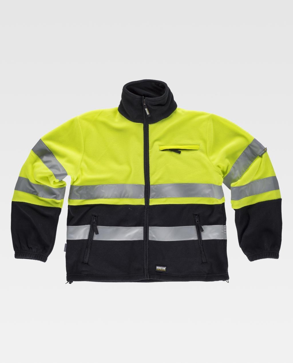 Giacca in Pile da Lavoro Alta Visibilit� C4025 - Workteam