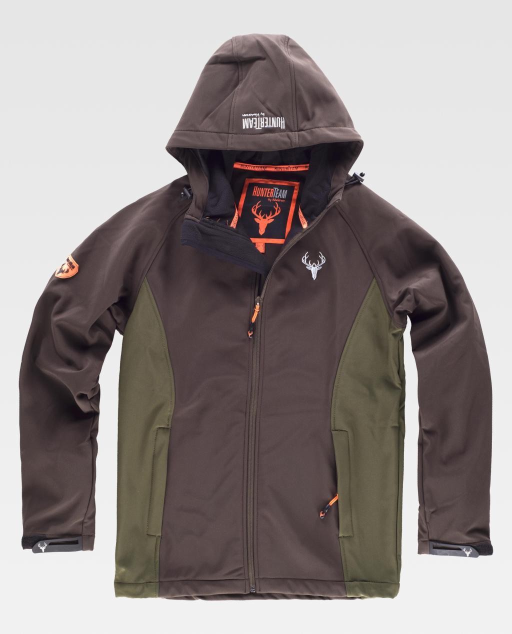 Giacca da Lavoro Workshell Stretch con Cappuccio Caccia S8610 - Workteam