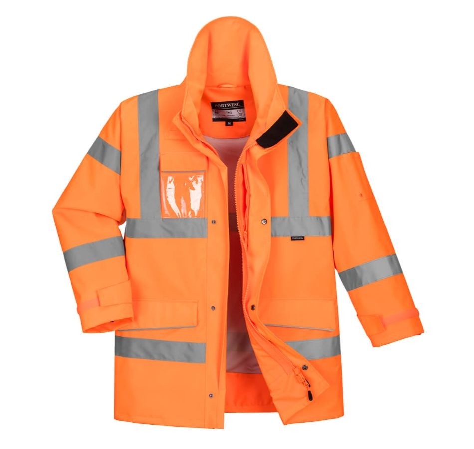 Giacca da Lavoro Extreme Impermeabile ad Alta Visibilit� Portwest S590