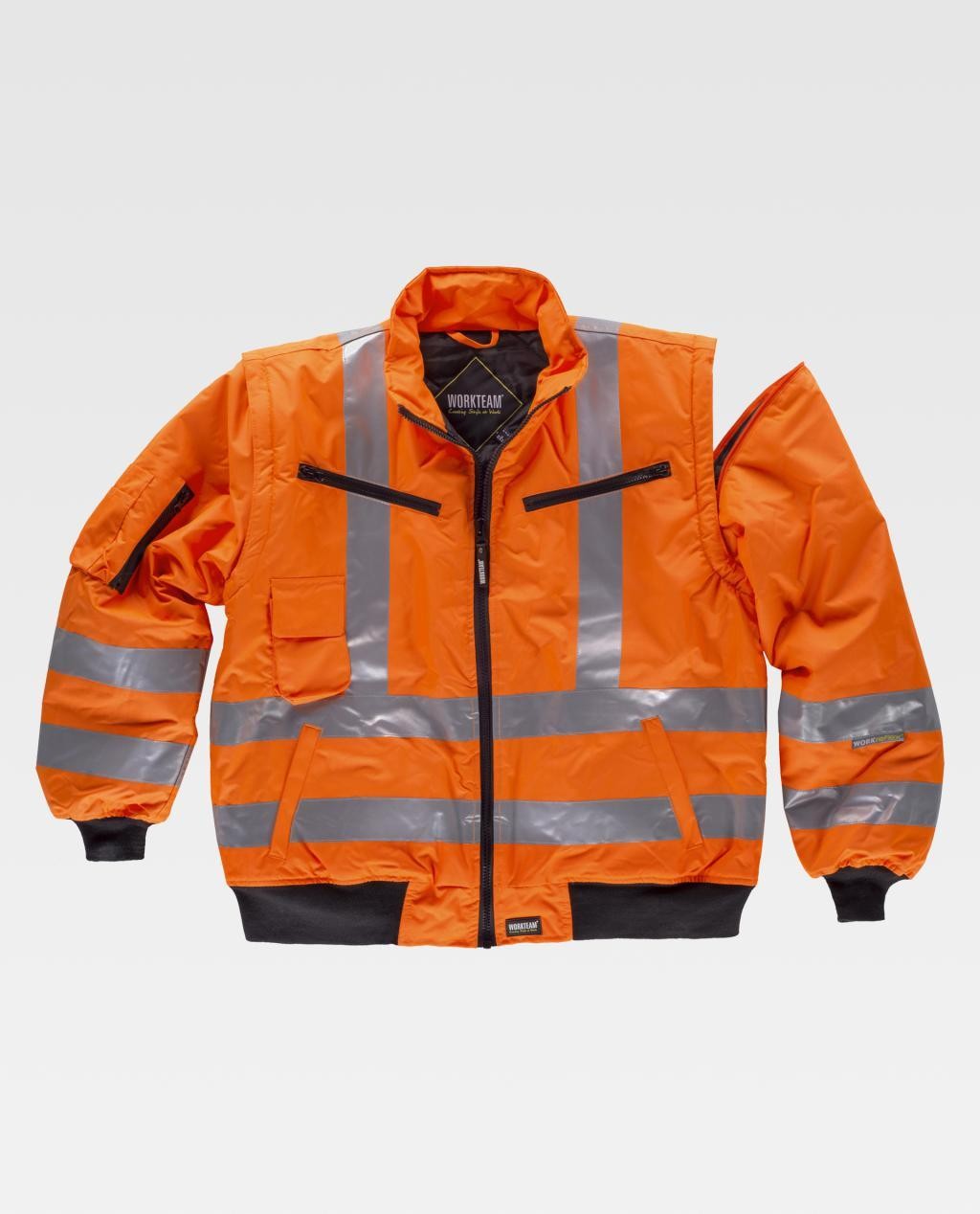 Giacca da Lavoro Imbottita Alta Visibilit� C3720 - Workteam