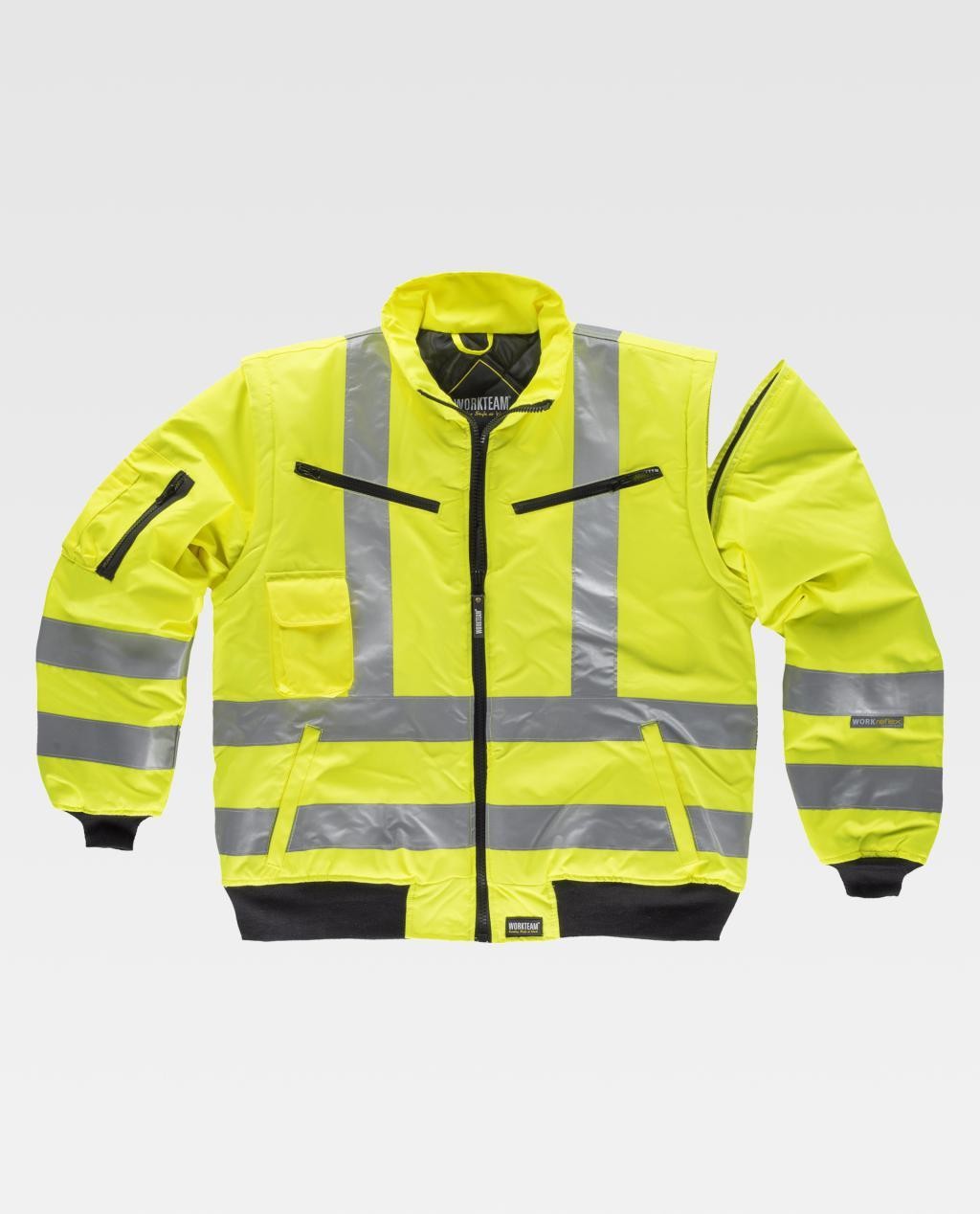 Giacca da Lavoro Imbottita Alta Visibilit� C3720 - Workteam