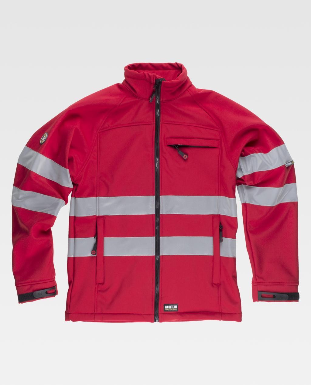 Giacca da Lavoro Workshell Stretch con Cerniera S9035 - Workteam