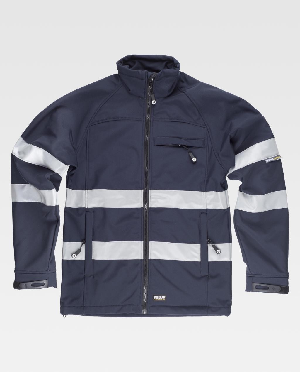 Giacca da Lavoro Workshell Stretch con Cerniera S9035 - Workteam