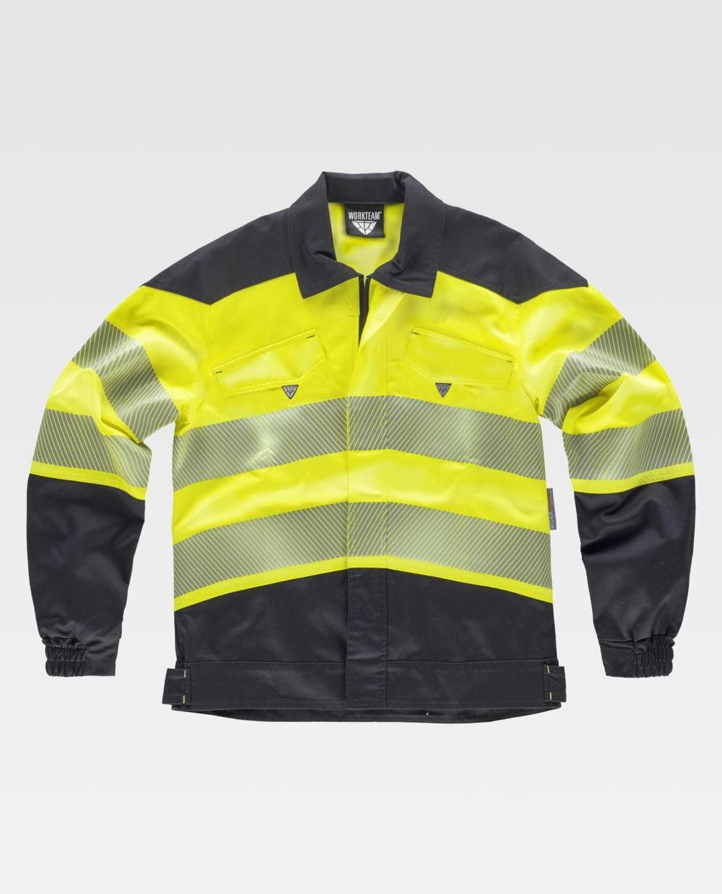 Giacca da Lavoro in Tessuto Elasticizzato Alta Visibilit� C2710 - Workteam