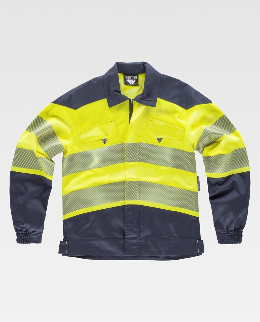 Giacca da Lavoro in Tessuto Elasticizzato Alta Visibilit� C2710 - Workteam