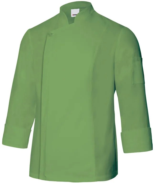 Giacca coreana Cuoco da Lavoro con zip Velilla 405202TC