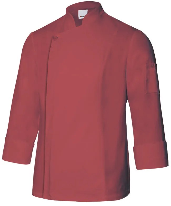 Giacca coreana Cuoco da Lavoro con zip Velilla 405202TC