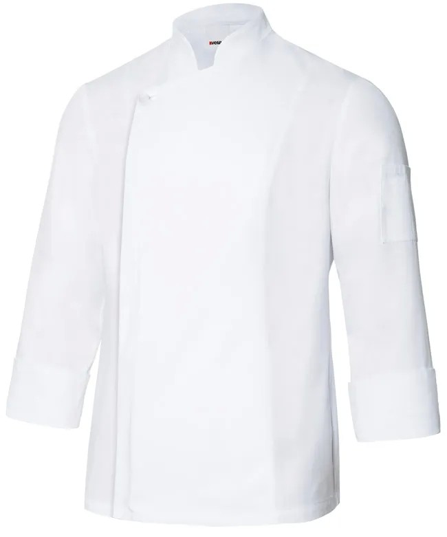 Giacca coreana Cuoco da Lavoro con zip Velilla 405202TC
