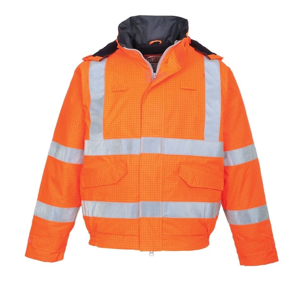 Giacca da Lavoro Bizflame Rain Ignifuga Alta Visibilita Portwest S773