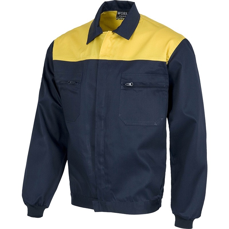 Giacca combinata con cerniera in nylon - Workteam