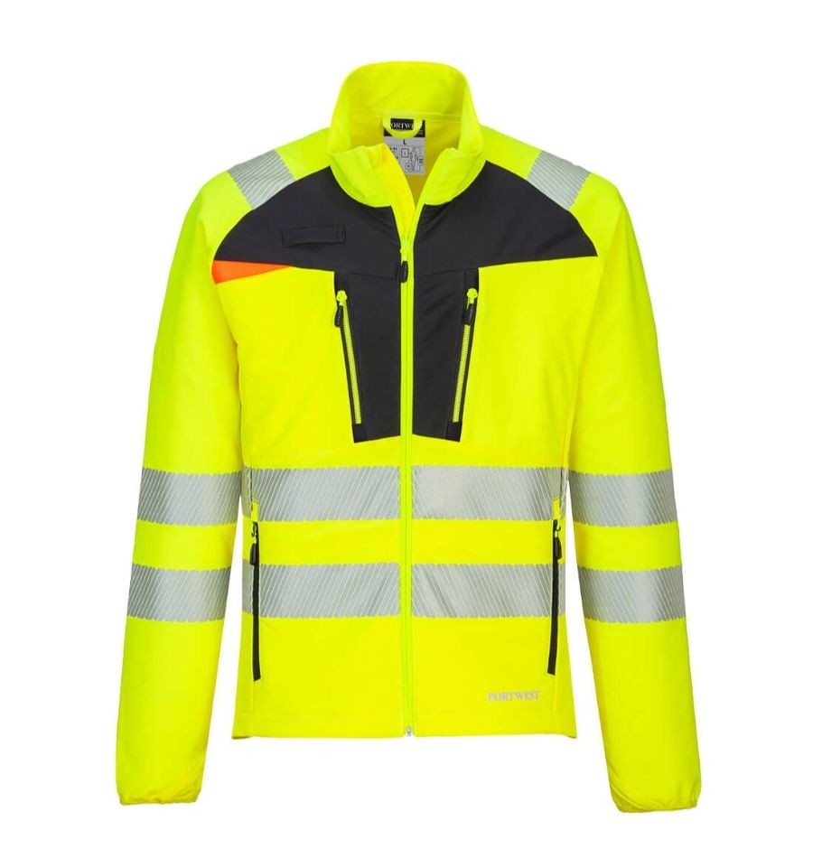 Giacca da Lavoro Elasticizzata ad DX4 ad Alta Visibilit� Portwest DX481
