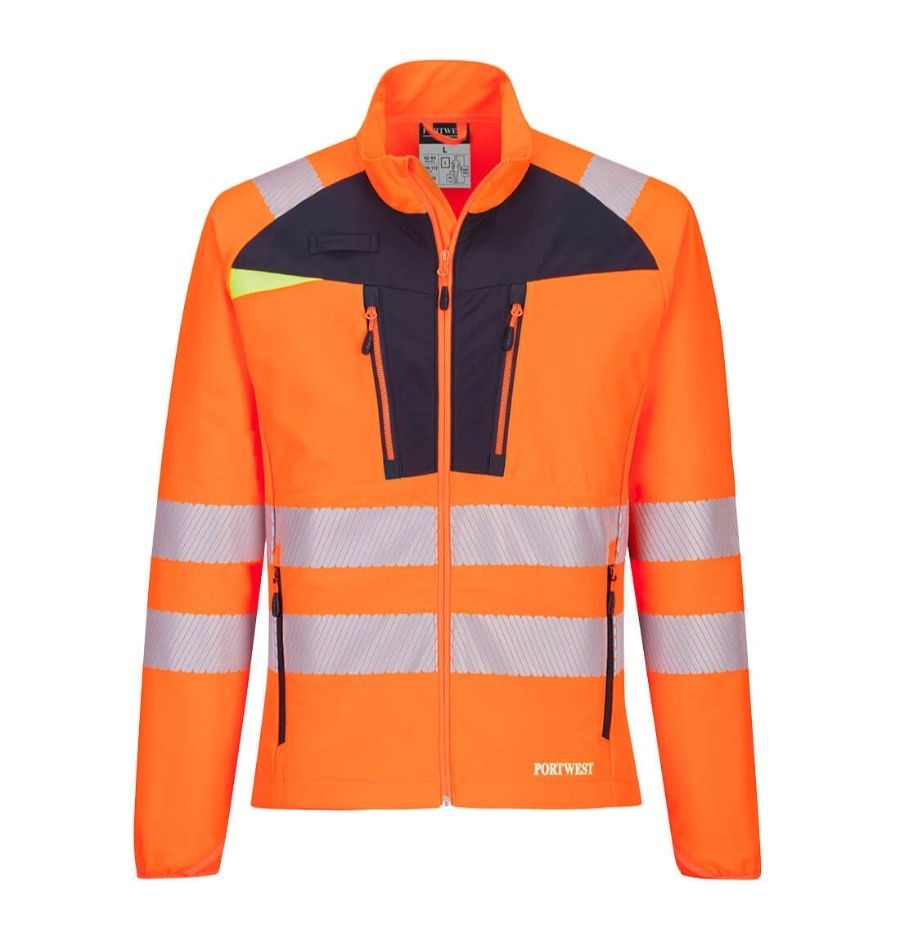 Giacca da Lavoro Elasticizzata ad DX4 ad Alta Visibilit� Portwest DX481