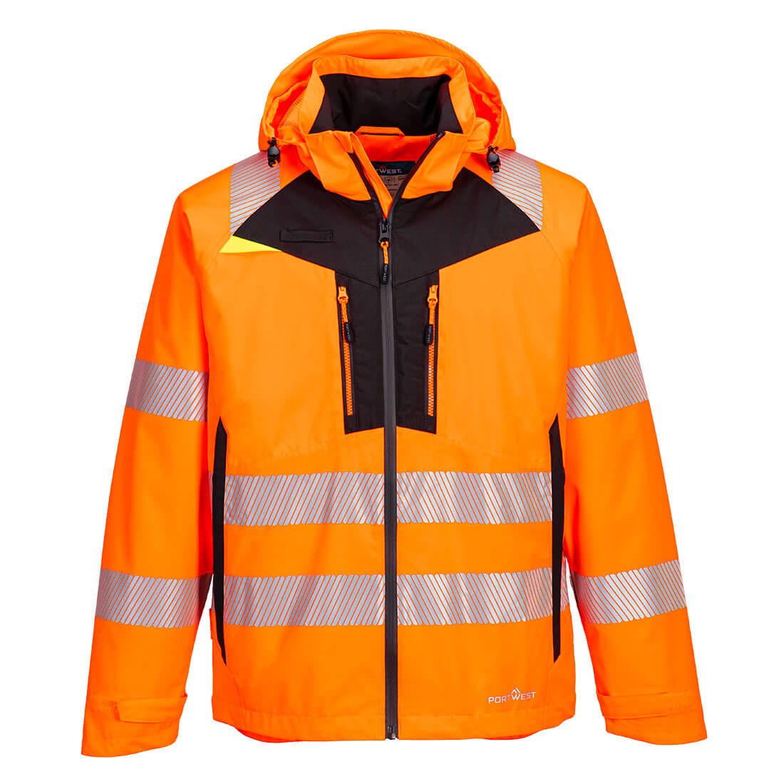 Giacca da Lavoro Alta Visibilit� Multitasche Impermeabile Portwest DX462