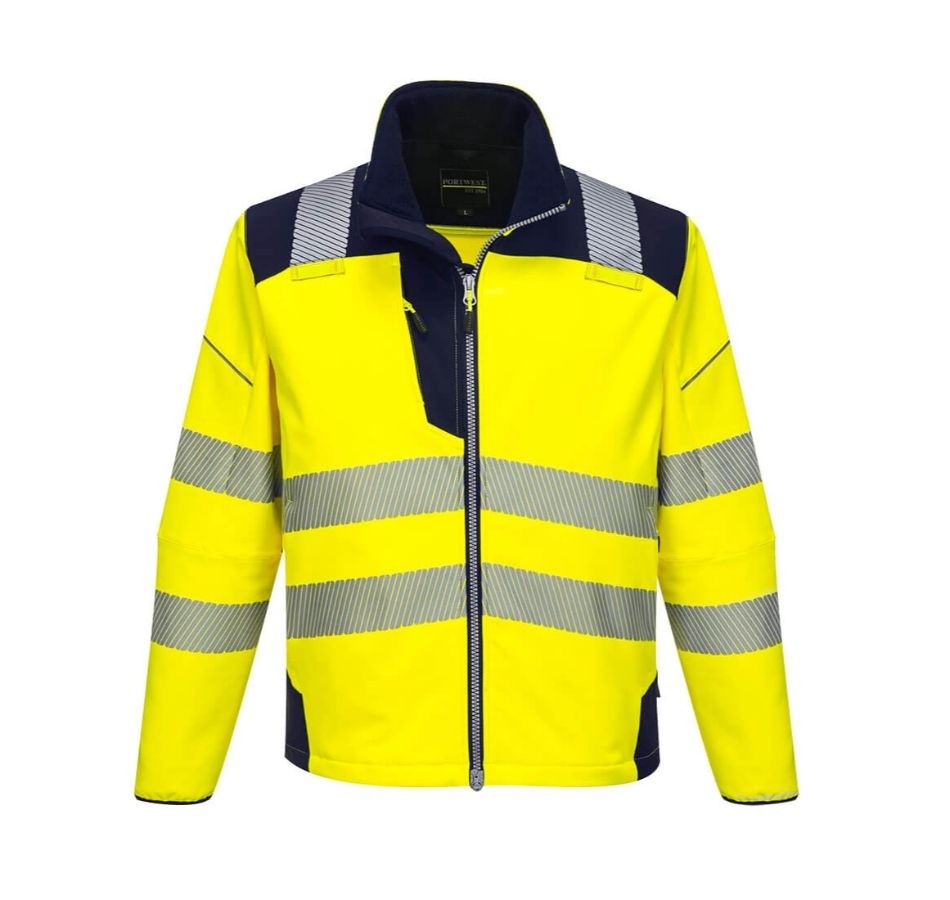 Giacca da Lavoro PW3 Softshell ad Alta Visibilit� Portwest T402