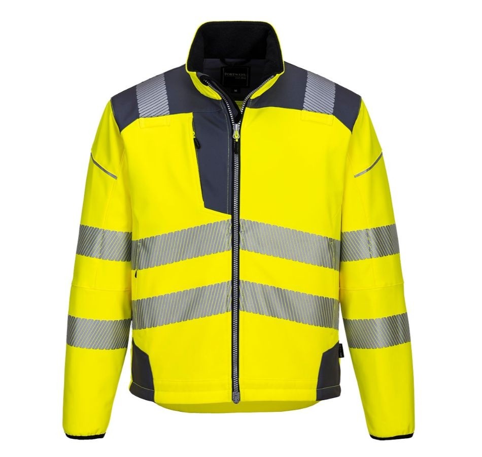 Giacca da Lavoro PW3 Softshell ad Alta Visibilit� Portwest T402