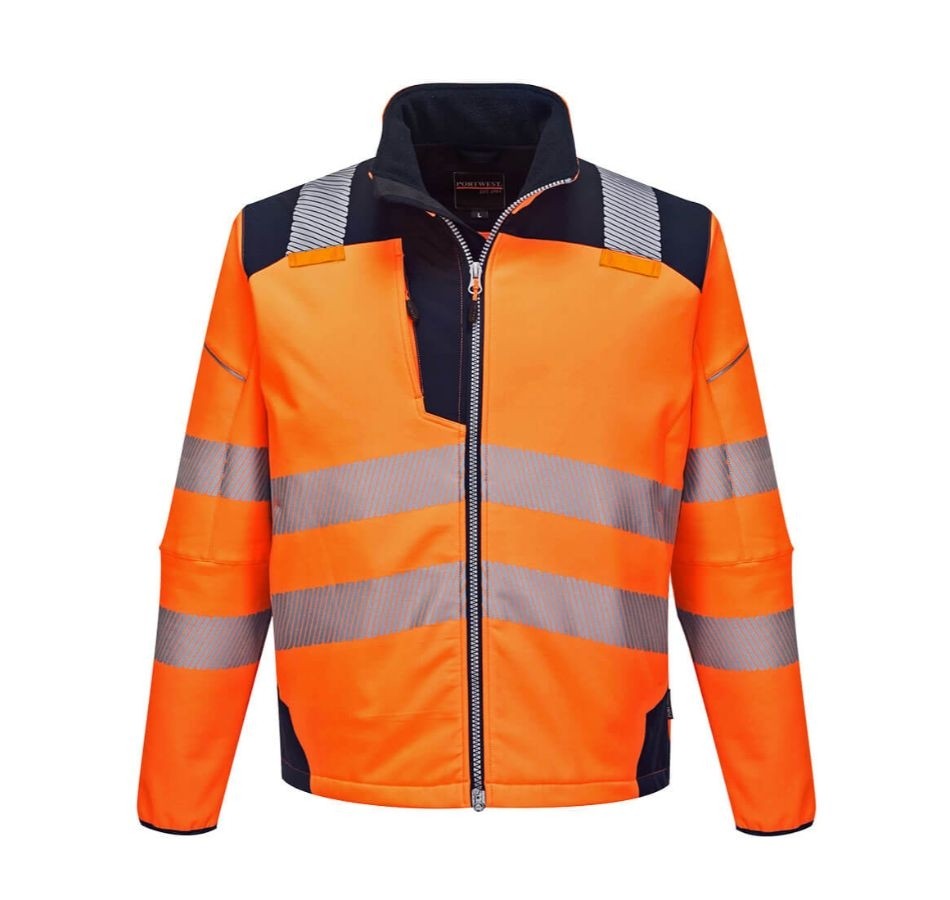 Giacca da Lavoro PW3 Softshell ad Alta Visibilit� Portwest T402