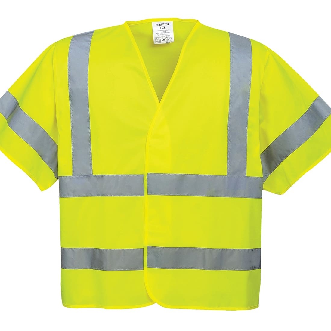 Gilet da Lavoro a maniche corte Alta Visibilita Portwest C471