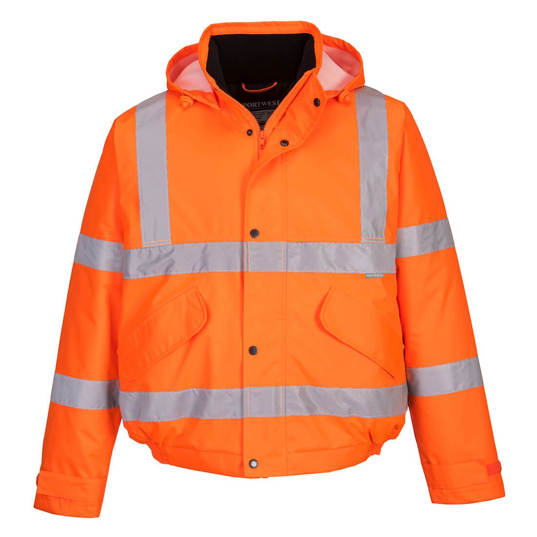 Giubbotto da Lavoro Alta Visibilit� Multitasche Impermeabile Stretch Portwest S463